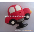new fashion new design lovely car mode embossed rubber shoes charm